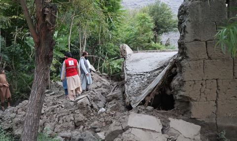 Türk Kızılay, Afganistan'daki Depremzedelere Yardım Gönderdi