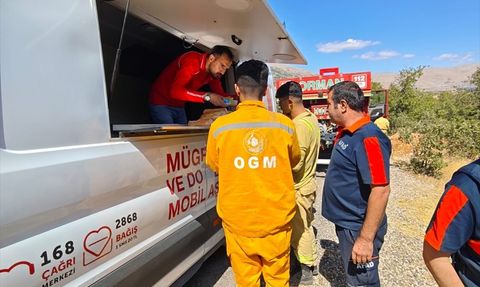 Türk Kızılay Orman Yangınlarına Müdahale Ediyor