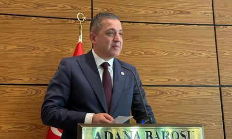 Türkiye Barolar Birliği Başkanı Erinç Sağkan Adana'da Staj Programına Katıldı