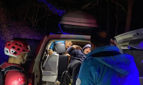 Uludağ'da Mahsur Kalan Kişi Kurtarıldı