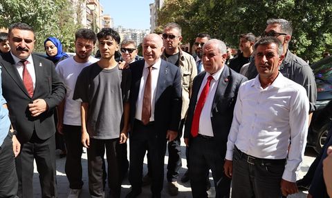 Ümit Özdağ Şanlıurfa'da Temaslarda Bulundu