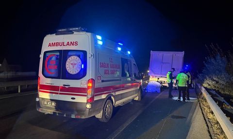 Uşak'ta Motosiklet Kazası: Bir Sürücü Hayatını Kaybetti