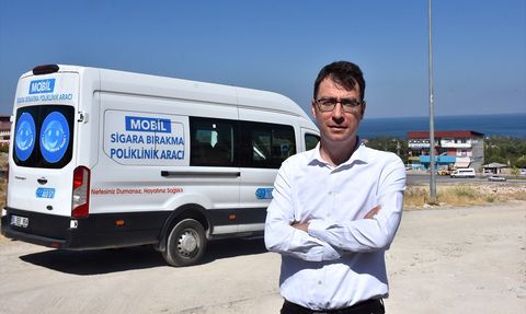 Van'da Mobil Sigara Bırakma Poliklinik Aracı Hizmete Girdi