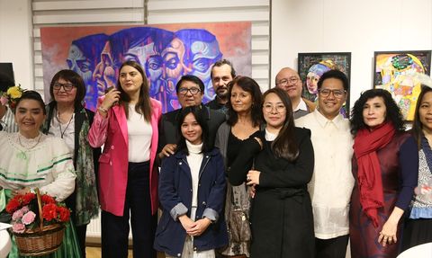 Viyana'da Uluslararası Sanat Sergisi: 15 Ülkeden 28 Sanatçı Bulundu