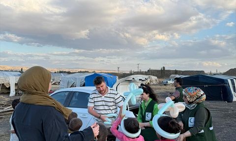 Yeşilay Çorum Şubesi'nden Mevsimlik Tarım İşçilerine Kandil Ziyareti