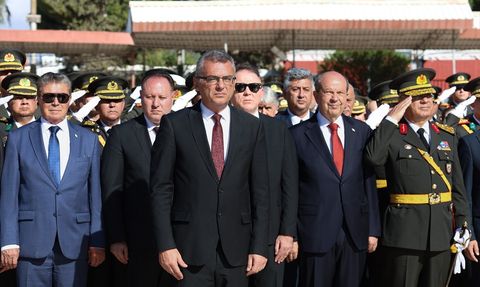 29 Ekim Cumhuriyet Bayramı Lefkoşa'da Coşkuyla Kutlandı