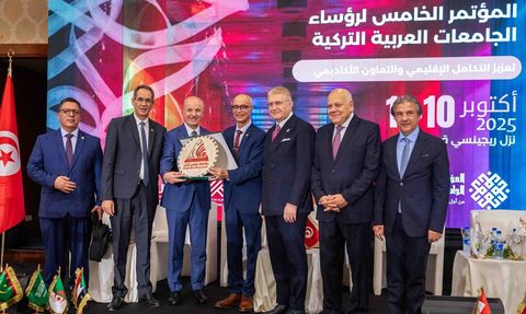 5. Türk-Arap Üniversiteleri Kongresi Tunus'ta Başladı