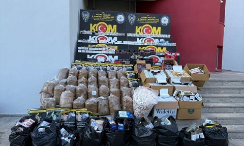 Adana'da Kaçakçılık Operasyonu: 20 Gözaltı
