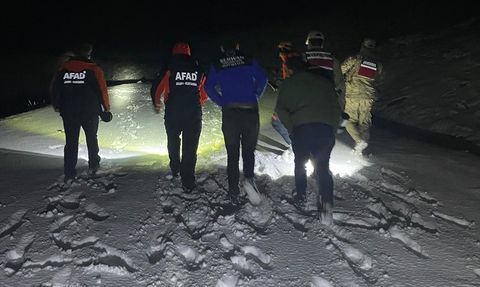 Ağrı'da Kar Mahsur Kalma Olayı