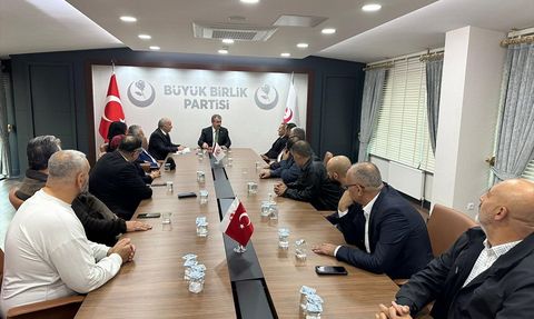 Alevi Dedelerinden BBP'ye Ziyaret