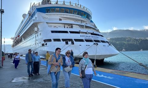 Amasra'ya Gelen Astoria Grande Kruvaziyeri