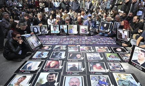 Ankara Gar Saldırısında Hayatını Kaybedenler Anıldı