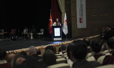 Ankara Hacı Bayram Veli Üniversitesi 2025-2026 Akademik Yılı Açılış Töreni Gerçekleştirildi