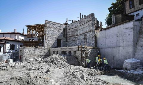 Ankara Kalesi'nde Yeni Gastronomi Merkezi Kuruluyor