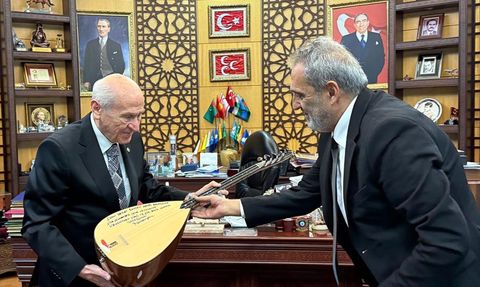 Bahçeli, Yavuz Bingöl'ü Ağırladı