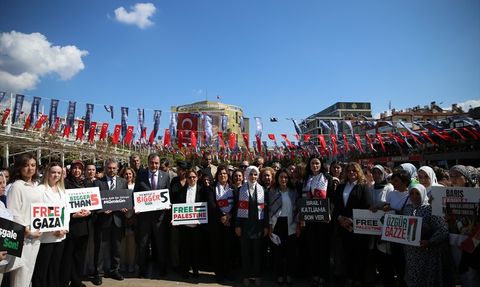 Bakan Göktaş'tan Gazze İçin Sessiz Çığlık Eylemine Destek