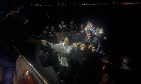 Bodrum'da 43 Düzensiz Göçmen Yakalandı