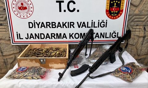 Diyarbakır'da Silah ve Mühimmat Operasyonu
