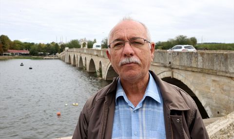 Edirne'de Yağışlar Nehir Debisini Yükseltti