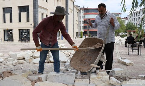 Elazığ'da Şehit Oğluna Anma Çeşmesi
