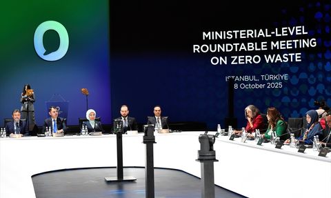 Emine Erdoğan'dan Birleşmiş Milletler Sıfır Atık Mekanizması Çağrısı