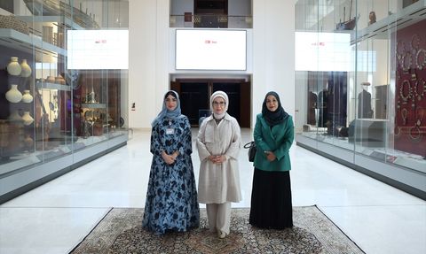 Emine Erdoğan Umman Ulusal Müze'sini Ziyaret Etti