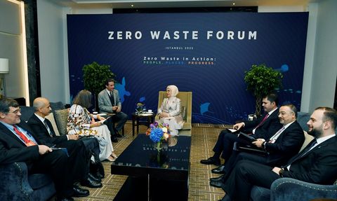 Emine Erdoğan ve BM Habitat İcra Direktörü Rossbach Arasında Önemli Görüşme