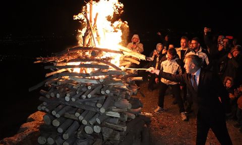 Erzincan'da Birlik ve Kardeşlik Ateşi Yakıldı
