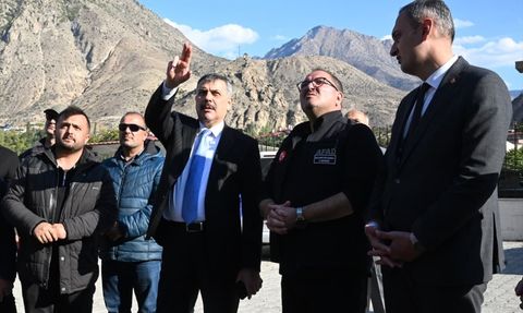 Erzurum Valisi Çiftçi, Tortum ve Uzundere'de İncelemelerde Bulundu