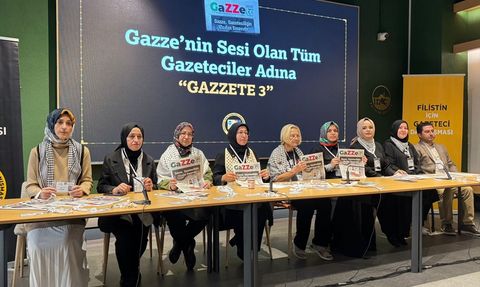 Filistin'de Gazeteci Anısına Özel Yayın: Gazzete Üçüncü Sayısı Çıktı
