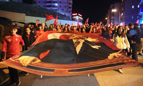 Hakkari'de Cumhuriyet Bayramı Coşkusu