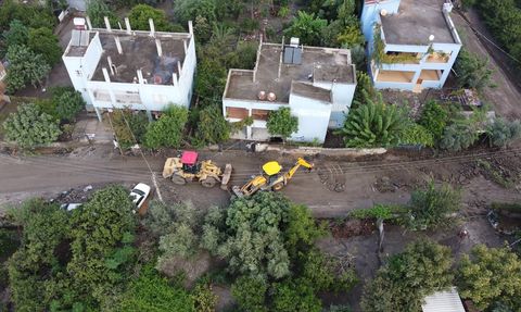 Hatay'da Sağanak Sonrası Temizlik Çalışmaları Devam Ediyor