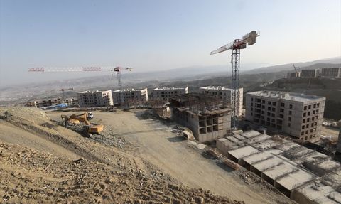 Hatay'da Yeni Yaşam Alanları İnşa Ediliyor