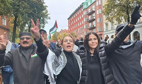 İsveç'te Batı Şeria İlhakına Protesto