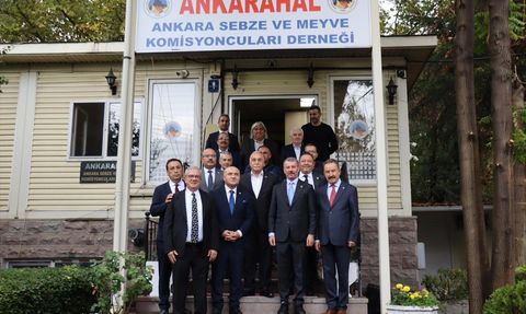 İYİ Parti Heyeti Ankara'daki Meslek Örgütlerini Ziyaret Etti