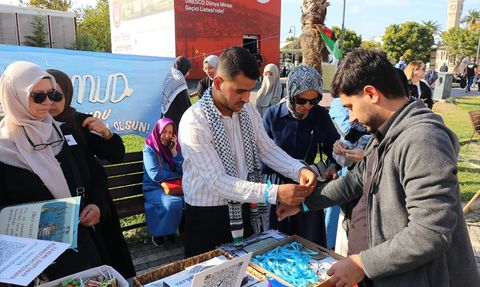 İzmir'den Küresel Sumud Filosu'na Destek Etkinliği