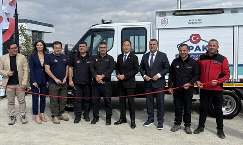 Japonya'dan Tekirdağ'a Arama Kurtarma Desteği