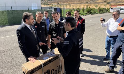 Kahramanmaraş'tan Suriye'ye Yardım Tırı Yola Çıktı