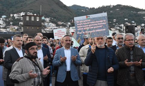 Karadeniz'den Filistin'e Destek: Denizcilerin Yükselen Sesi