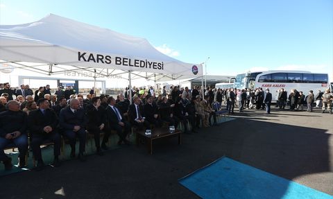 Kars Şehirlerarası Otobüs Terminali Açıldı