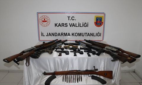 Kars'ta Silah Operasyonu: 11 Şüpheli Gözaltında