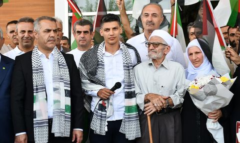 Küresel Sumud Filosu Aktivisti Dr. Abdülaziz Yalçın Batman'a Döndü