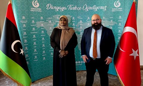 Libya Kültür Bakanı Trablus’ta Yunus Emre Enstitüsü'nü Ziyaret Etti