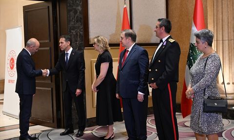 Lübnan'da 29 Ekim Cumhuriyet Bayramı Kutlaması