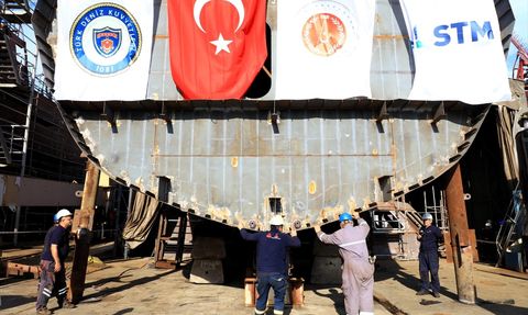 Milli Hücumbot Projesinde İlk Blok Kızağa Alındı