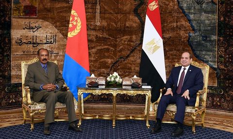 Mısır ve Eritre Liderlerinden Sudan Krizi Üzerine Görüşme