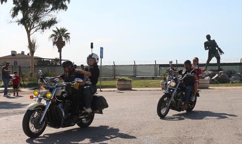 Motosikletlilerden DMD Hastası Çocuğa Destek Konvoyu