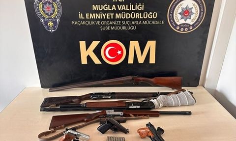 Muğla'da Silah Kaçakçılığı Operasyonu: 4 Tutuklama