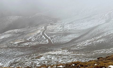 Muş'ta Kar ve Sis Etkisi