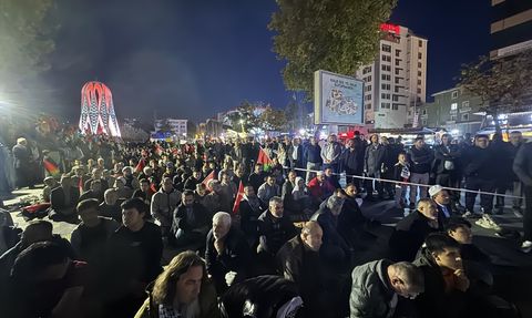 Niğde'de İsrail'in Küresel Sumud Filosu'na Saldırılarına Tepki Gösterildi